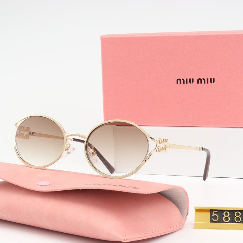 Óculos de Sol Feminino Oval Miu Miu